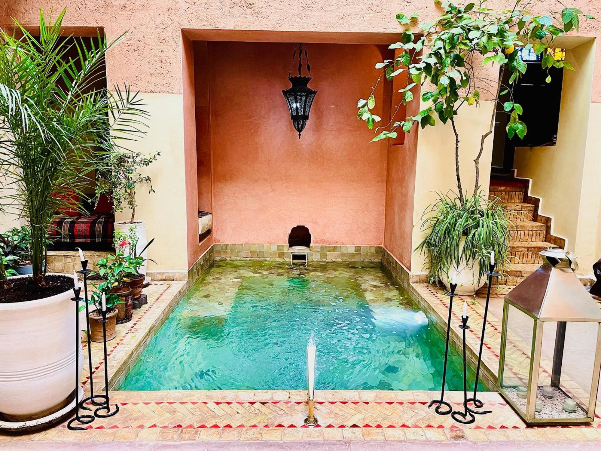 Exclusive And Stylish 4-Bedroom Riad With Plunge Pool Marrákes Kültér fotó