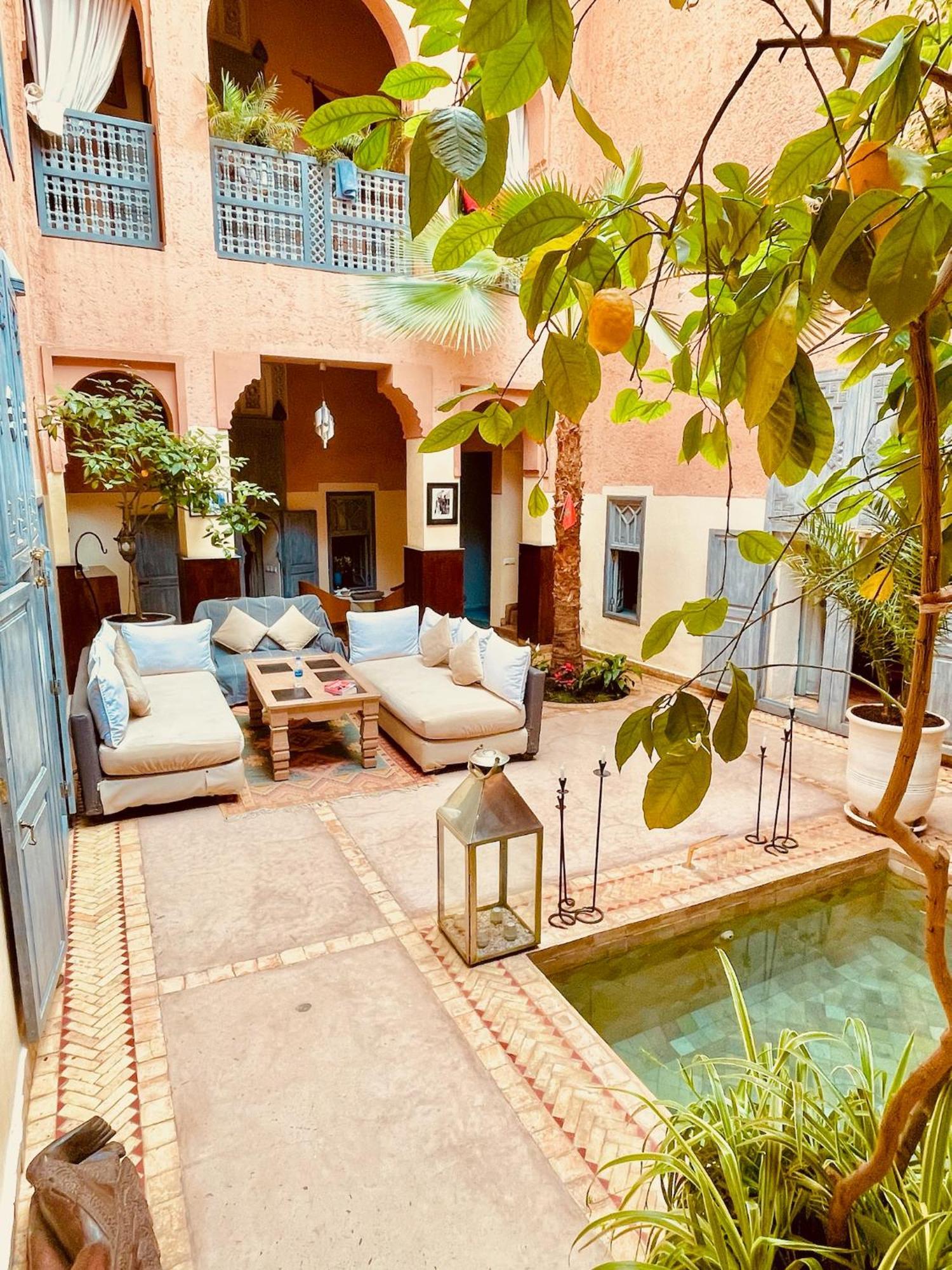 Exclusive And Stylish 4-Bedroom Riad With Plunge Pool Marrákes Kültér fotó