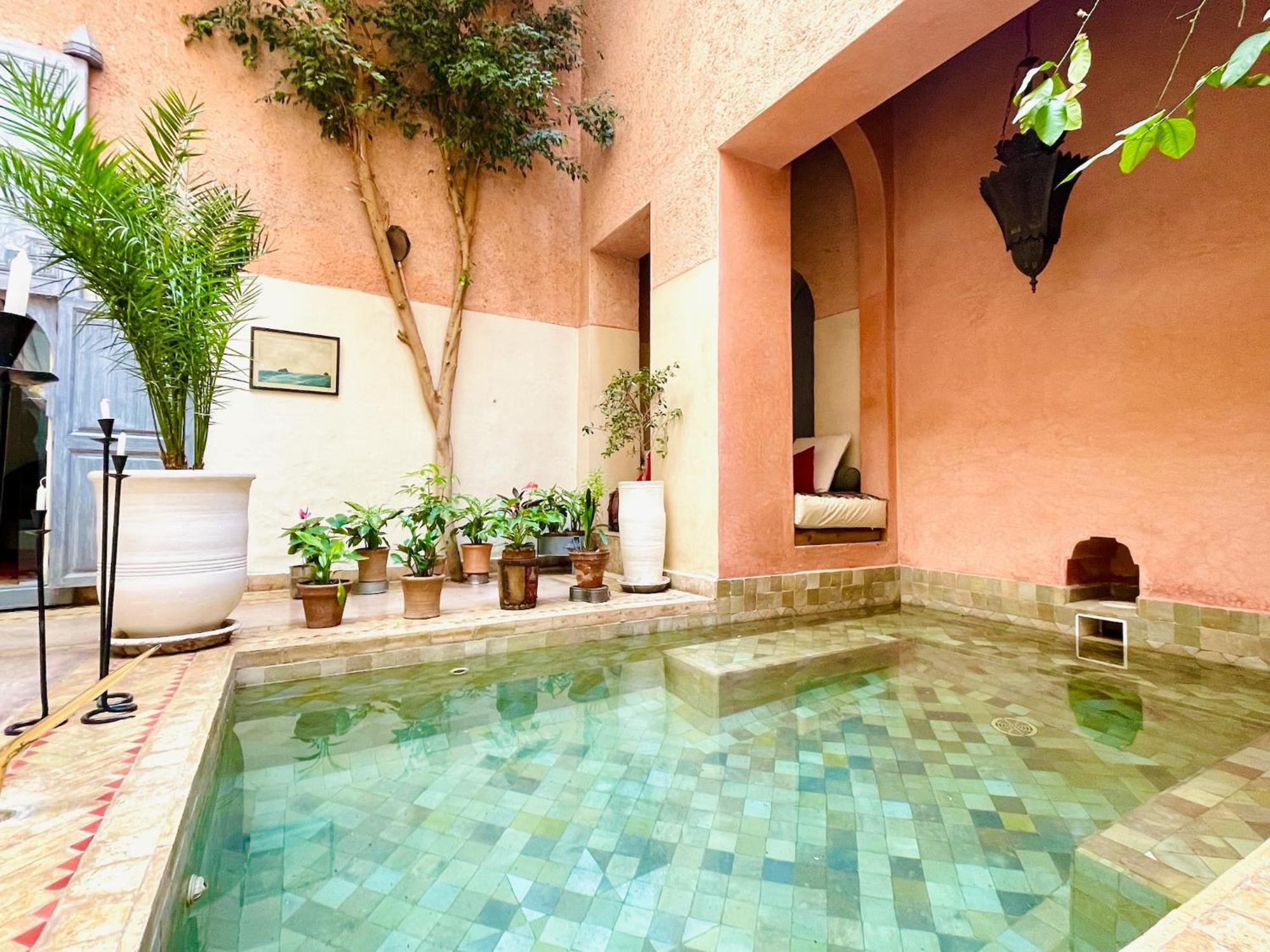 Exclusive And Stylish 4-Bedroom Riad With Plunge Pool Marrákes Kültér fotó