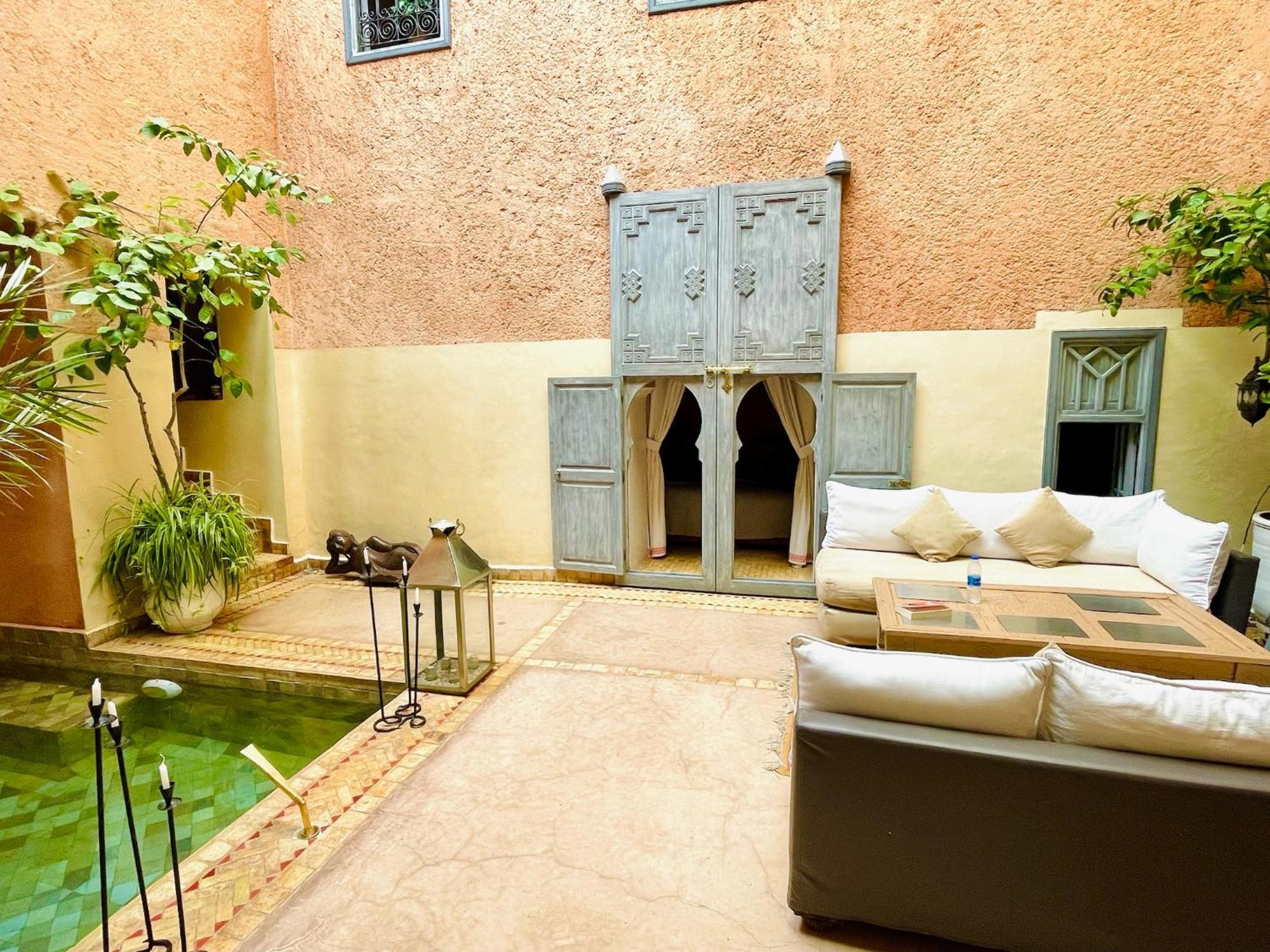 Exclusive And Stylish 4-Bedroom Riad With Plunge Pool Marrákes Kültér fotó